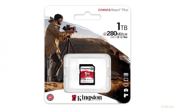 Karta SD 1TB React Plus 280/150 MB/s U3 V60
