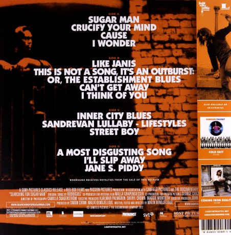 Searching For Sugar Man soundtrack (Sugar Man) (Rodriguez) [2xWINYL]