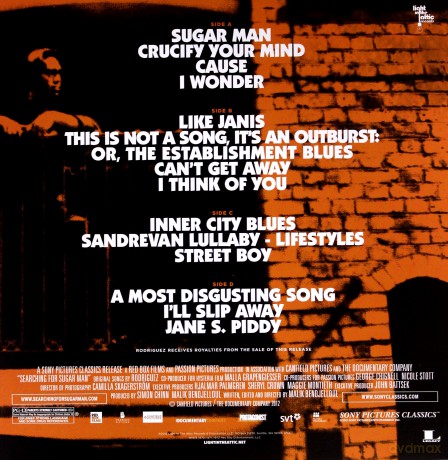 Searching For Sugar Man soundtrack (Sugar Man) (Rodriguez) [2xWINYL]