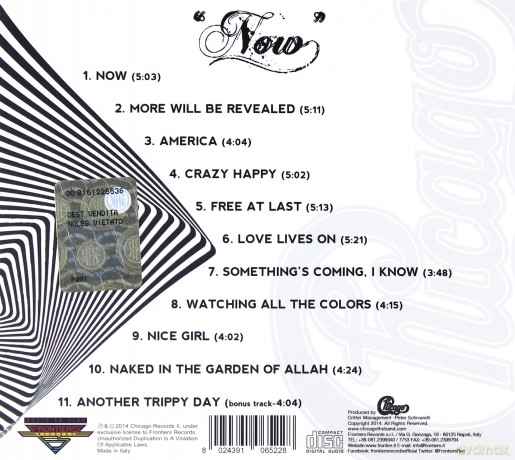 Chicago: Now (Chicago XXXVI) (digipack) [CD]