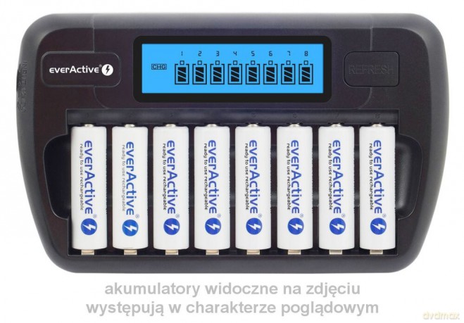 Ładowarka akumulatorowa NC-800 do 8 akumulatorków AA/AAA