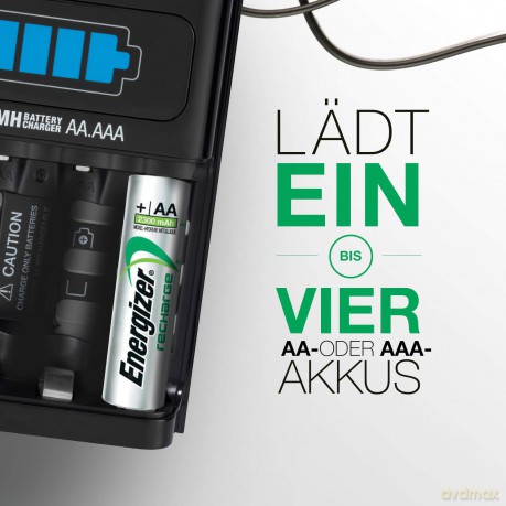 Ładowarka akumulatorowa NI-MH 1 HOUR + 4x akumulator R6/AA 2300mAH