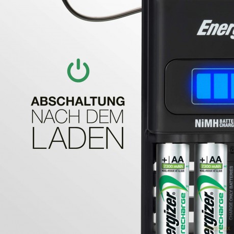 Ładowarka akumulatorowa NI-MH 1 HOUR + 4x akumulator R6/AA 2300mAH