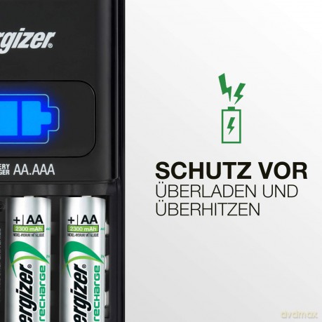 Ładowarka akumulatorowa NI-MH 1 HOUR + 4x akumulator R6/AA 2300mAH