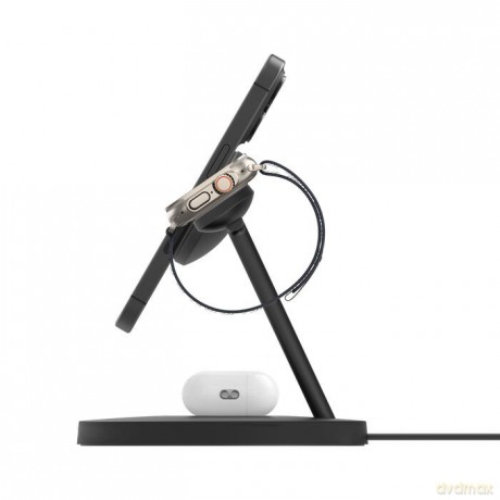 Ładowarka Boost Charge Pro 3w1 Qi2 15W regulowana, czarna