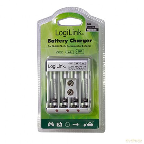 Ładowarka do akumulatorów Ni-Mh, Ni-Cd, AA, AAA, 9V