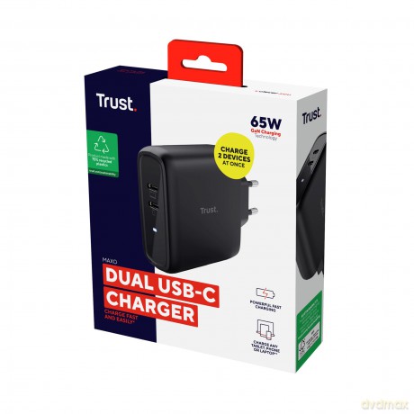 Ładowarka Maxo 65W 2 x USB-C