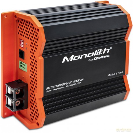 Ładowarka Monolith DC-DC do akumulatorów LiFePO4 AGM 12V-12V | 40A | 500W