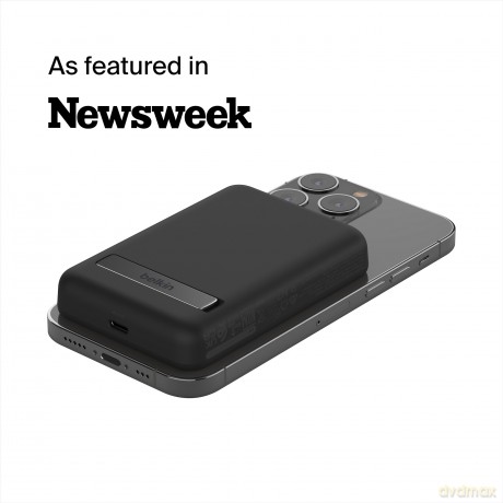 Magnetyczny Power Bank ze standem Czarny