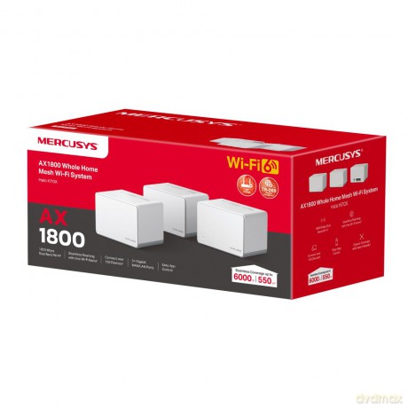Mercusys Halo H70X System WiFi AX1800 3pack