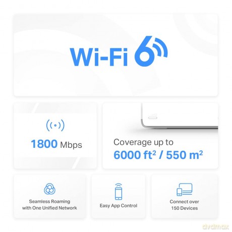 Mercusys Halo H70X System WiFi AX1800 3pack