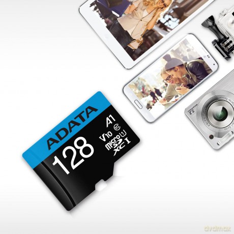 microSD Premier 128GB UHS1/CL10/A1+adapter