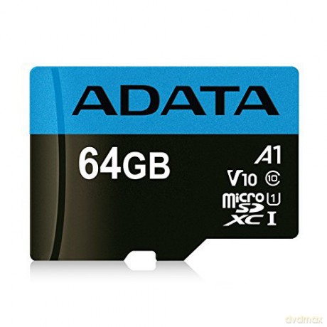 microSD Premier 64GB UHS1/CL10/A1+adapter