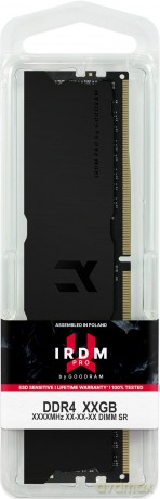 Moduł pamięci DDR4 IRDM PRO 16/3600 (1x16GB) 18-22-22 Deep Black