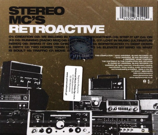 Stereo Mc's: Retro Active [CD]