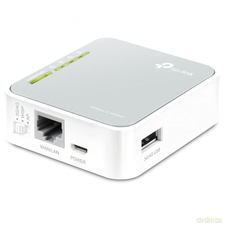 MR3020 mobilny router xDSL WiFI N150/3G 1xWAN 1xUSB (na modem)