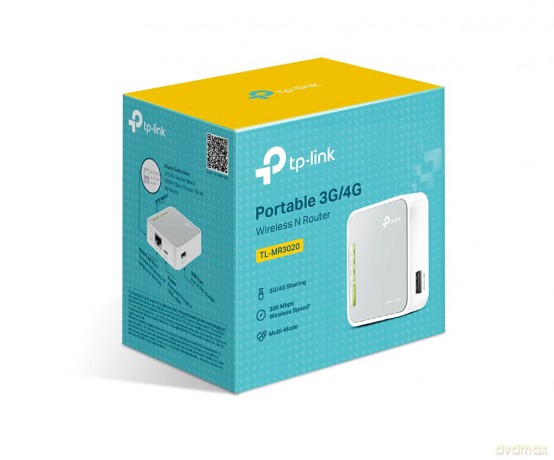 MR3020 mobilny router xDSL WiFI N150/3G 1xWAN 1xUSB (na modem)