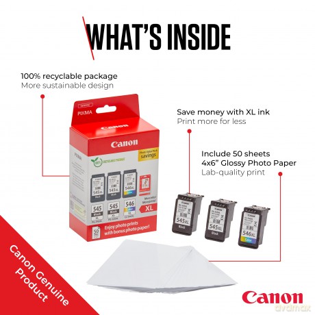 Multipack PG-545XLx2/CL-546XL Photo Value 8286B015