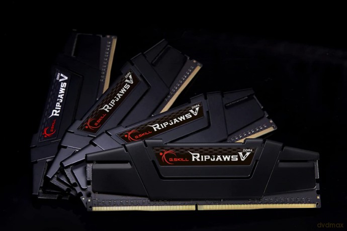 Pamięć DDR4 32GB (4x8GB) RipjawsV 3200MHz CL16 rev2 XMP2 Czarna