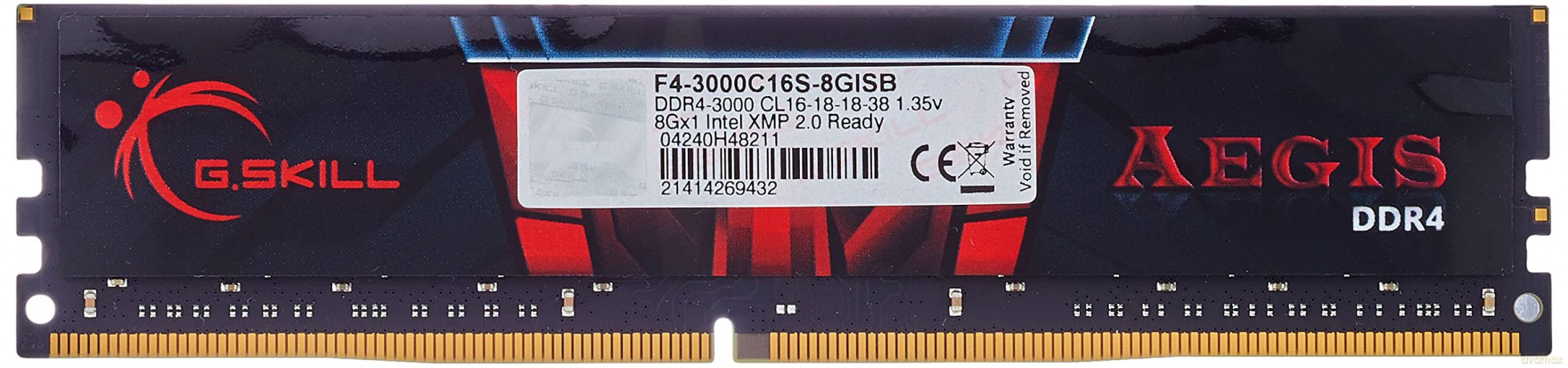 Pamięć DDR4 8GB Aegis 3000MHz CL16