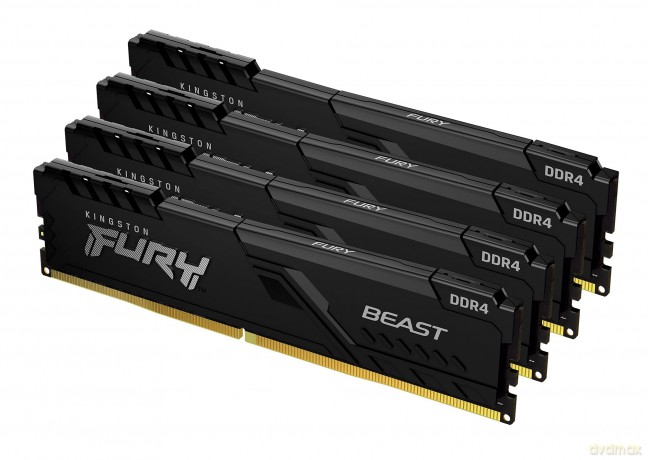 Pamięć DDR4 FURY Beast 128GB(4*32GB)/3200 CL16