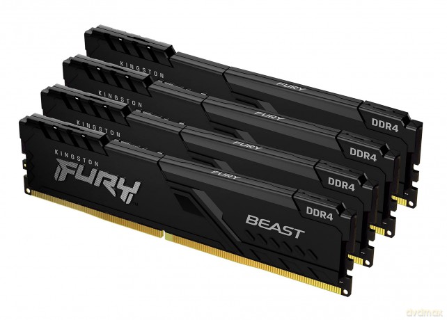Pamięć DDR4 Fury Beast 32GB (4*8GB)/3600 CL18