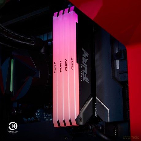 Pamięć DDR4 Fury Beast RGB 32GB(1*32GB)/3200 CL16