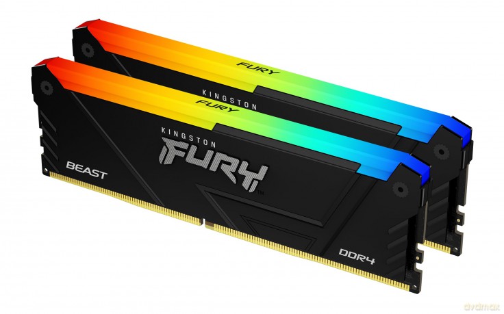 Pamięć DDR4 Fury Beast RGB 64GB(2*32GB)/3200 CL16