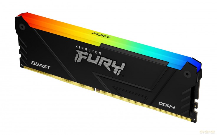 Pamięć DDR4 Fury Beast RGB 8GB(1* 8GB)/3200 CL16