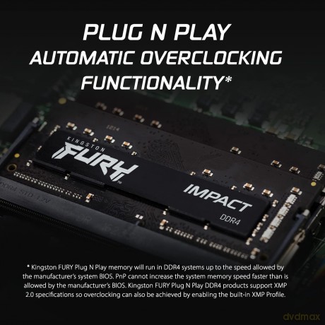 Pamięć DDR4 FURY Impact SODIMM 32GB(2*16GB)/3200 CL20