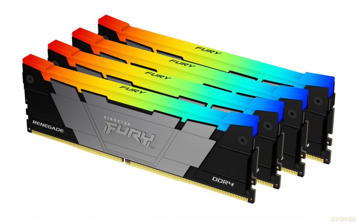 Pamięć DDR4 Fury Renegade RGB 128GB(4*32GB)/3200 CL16