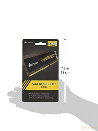 Pamięć DDR4 VALUESELECT 16GB/2133 (1x16GB) CL15 BLACK