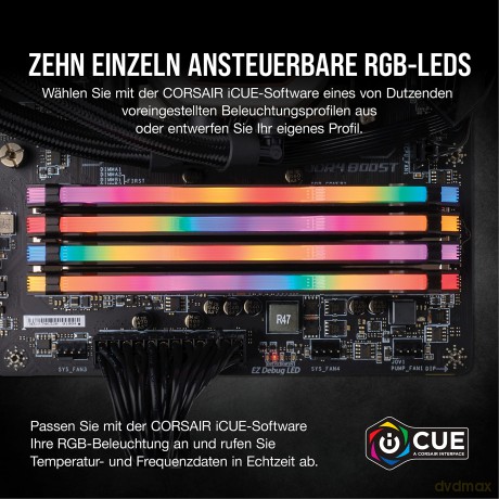 Pamięć DDR4 Vengeance 16GB/3000 (2*8GB) CL15 RGB PRO