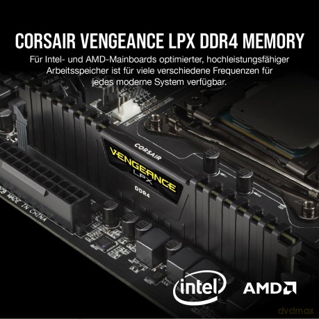 Pamięć DDR4 Vengeance LPX 64GB/3200 (2*32GB) CL16 czarna