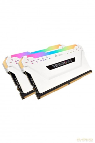 Pamięć DDR4 Vengeance RGB 16GB/3200(2*8GB) biała CL16