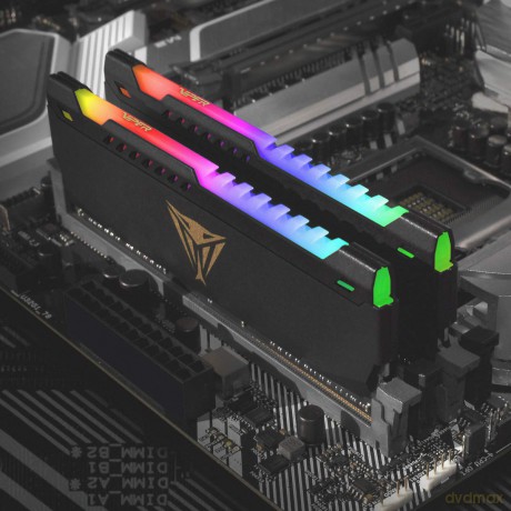 Pamięć DDR4 Viper RGB LED 16GB/3200(2*8GB) Black CL19