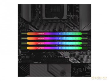 Pamięć DDR4 Viper RGB LED 8GB/3600(1*8GB) czarna CL20