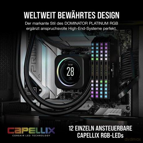 Pamięć DDR5 Dominator Platinum RGB 32GB/5200 (2*16GB) CL40