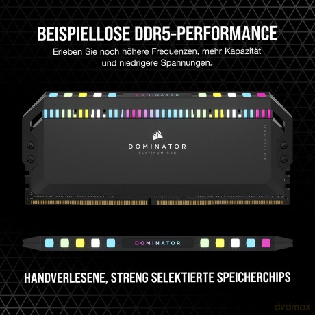 Pamięć DDR5 Dominator Platinum RGB 32GB/5200 (2*16GB) CL40