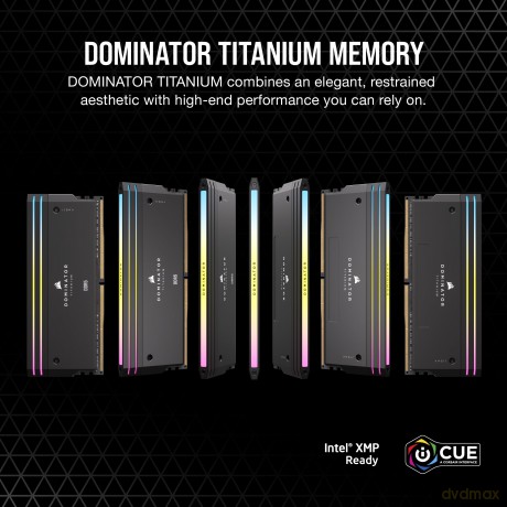 Pamięć DDR5 Dominator Titanium RGB 96GB/6600(2*48GB) CL32 Intel XMP