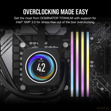 Pamięć DDR5 Dominator Titanium RGB 96GB/6600(2*48GB) CL32 Intel XMP