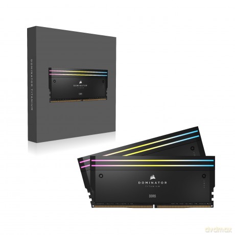 Pamięć DDR5 Dominator Titanium RGB 96GB/6600(2*48GB) CL32 Intel XMP