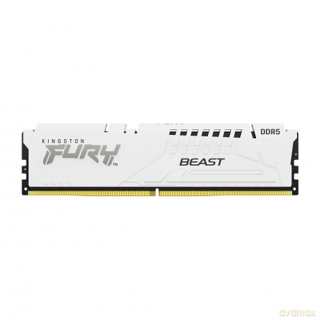 Pamięć DDR5 Fury Beast 32GB(1*32GB)/6000 CL36 biała