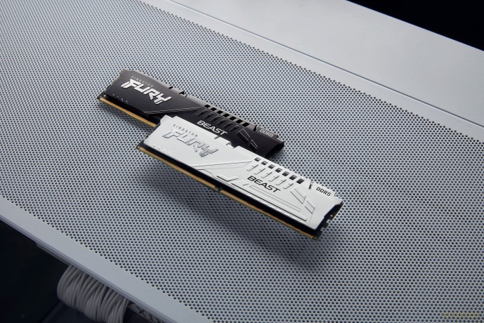 Pamięć DDR5 Fury Beast 32GB(2*16GB)/5200 CL36 biała