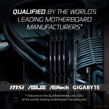 Pamięć DDR5 Fury Beast 32GB(2*16GB)/6000 CL30 EXPO czarna
