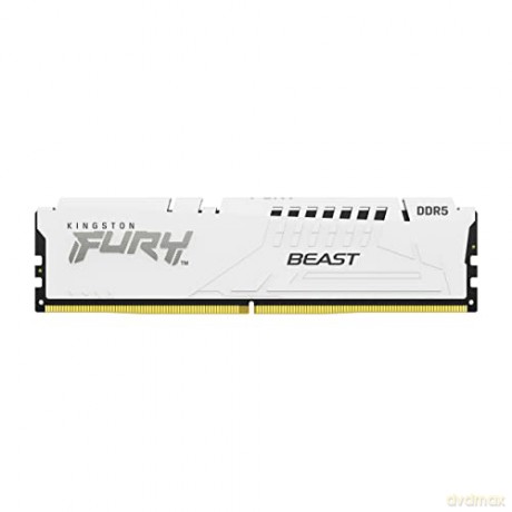 Pamięć DDR5 Fury Beast 64GB(4*16GB)/5200 CL40 biała