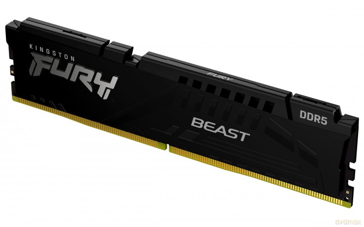 Pamięć DDR5 Fury Beast 64GB(4*16GB)/5200 CL40 czarna