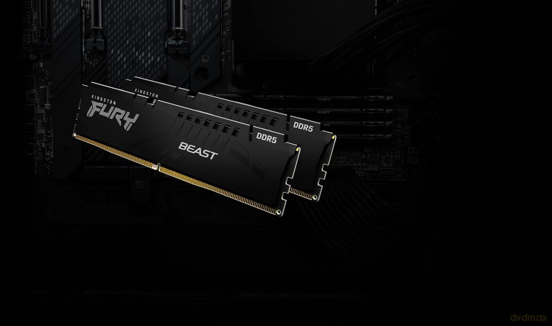 Pamięć DDR5 Fury Beast 64GB(4*16GB)/5600 CL40 czarna
