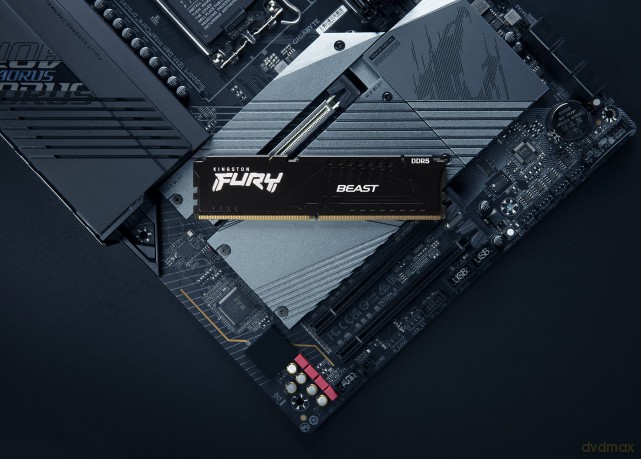 Pamięć DDR5 Fury Beast 64GB(4*16GB)/6000 CL40 czarna