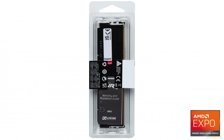 Pamięć DDR5 Fury Beast Black 16GB(1*16GB)/5200 CL36 EXPO